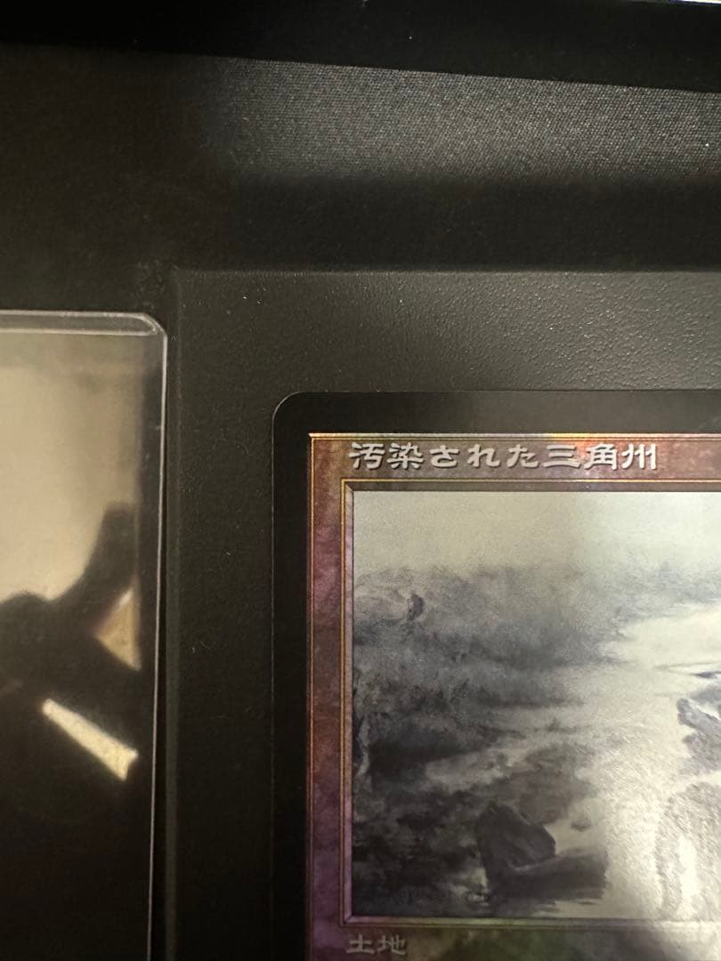 汚染された三角州　日本語　初版　foil