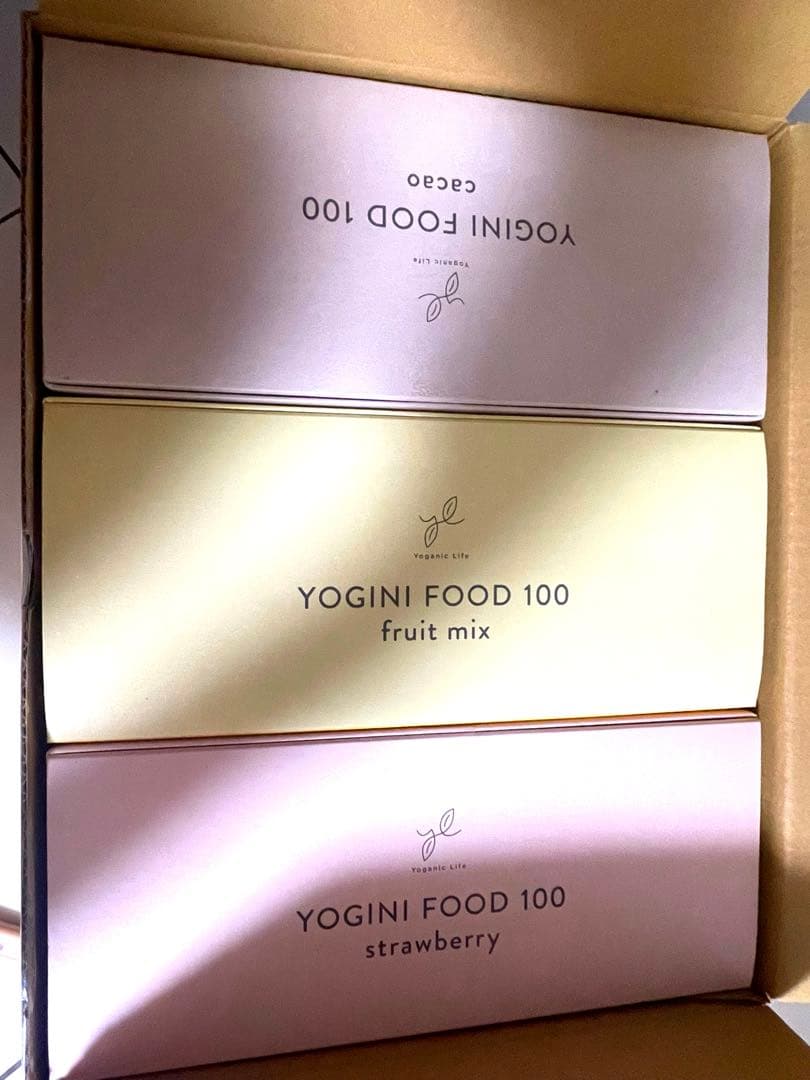 YOGINI FOOD 100 各種 21食入り✖️3