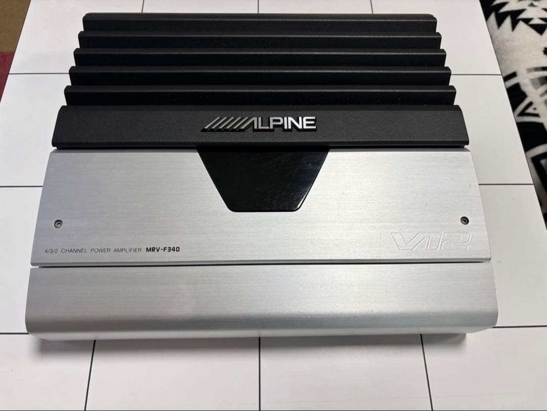 ALPINE MRV-F340 500W　4/3/2チャンネルアンプ