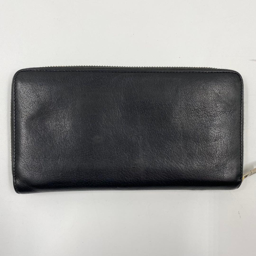 Yves Saint Laurent イヴサンローラン　長財布　ブラック　革