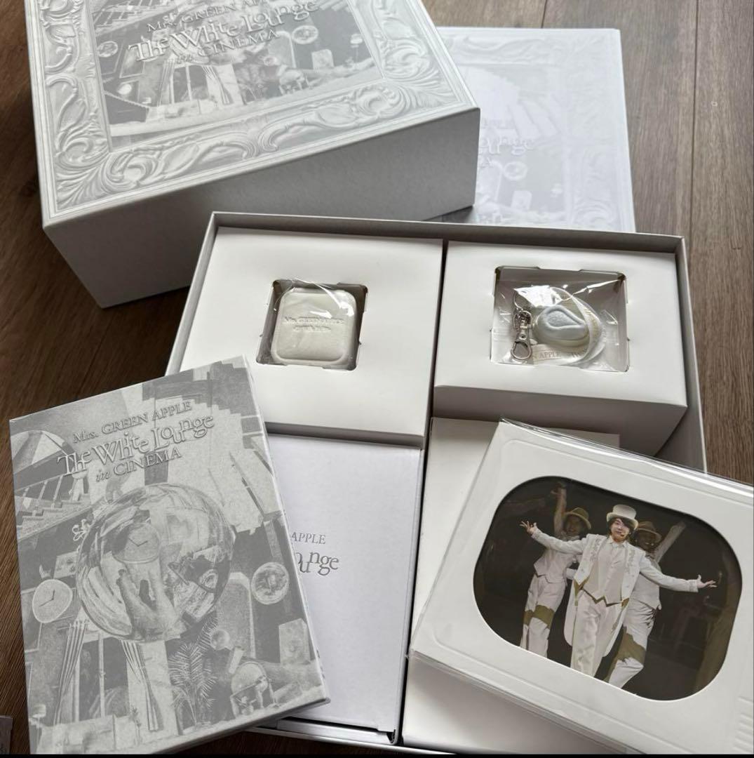 Mrs. GREEN APPLE ホワイトラウンジ 初回限定盤BOX おまけ付き