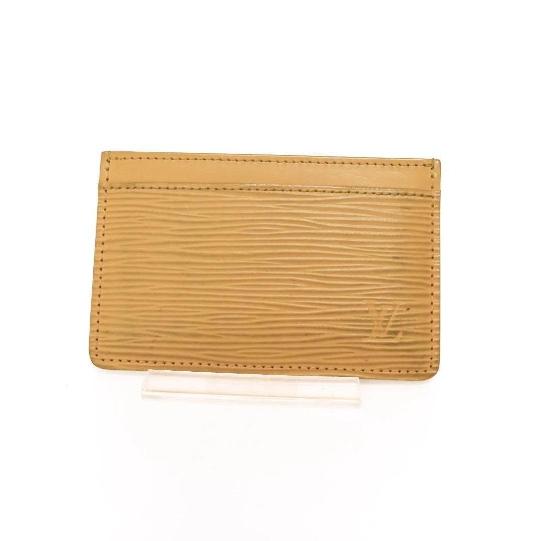 ルイヴィトン カードケース ポルトカル プル エピ サンフラワー　M81065