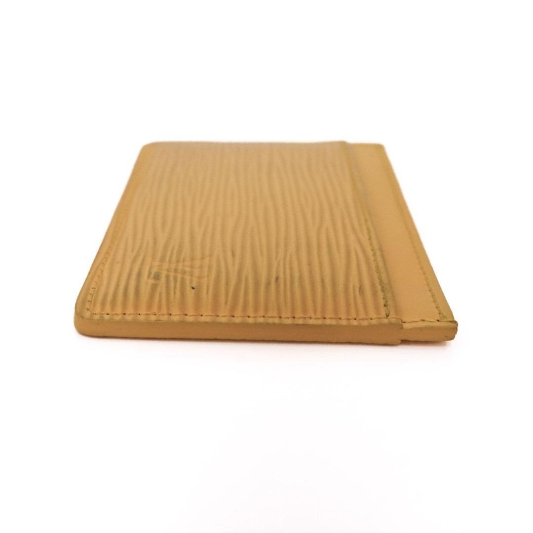 ルイヴィトン カードケース ポルトカル プル エピ サンフラワー　M81065