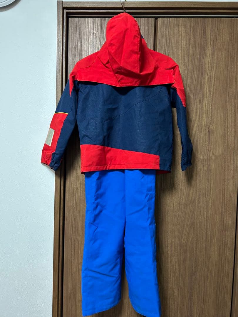 Phenix スキーウェア 赤/青 子ども用
