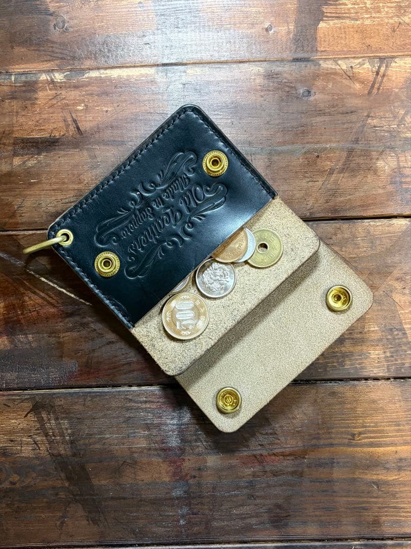 ミニトラッカーウォレット クロムエクセル