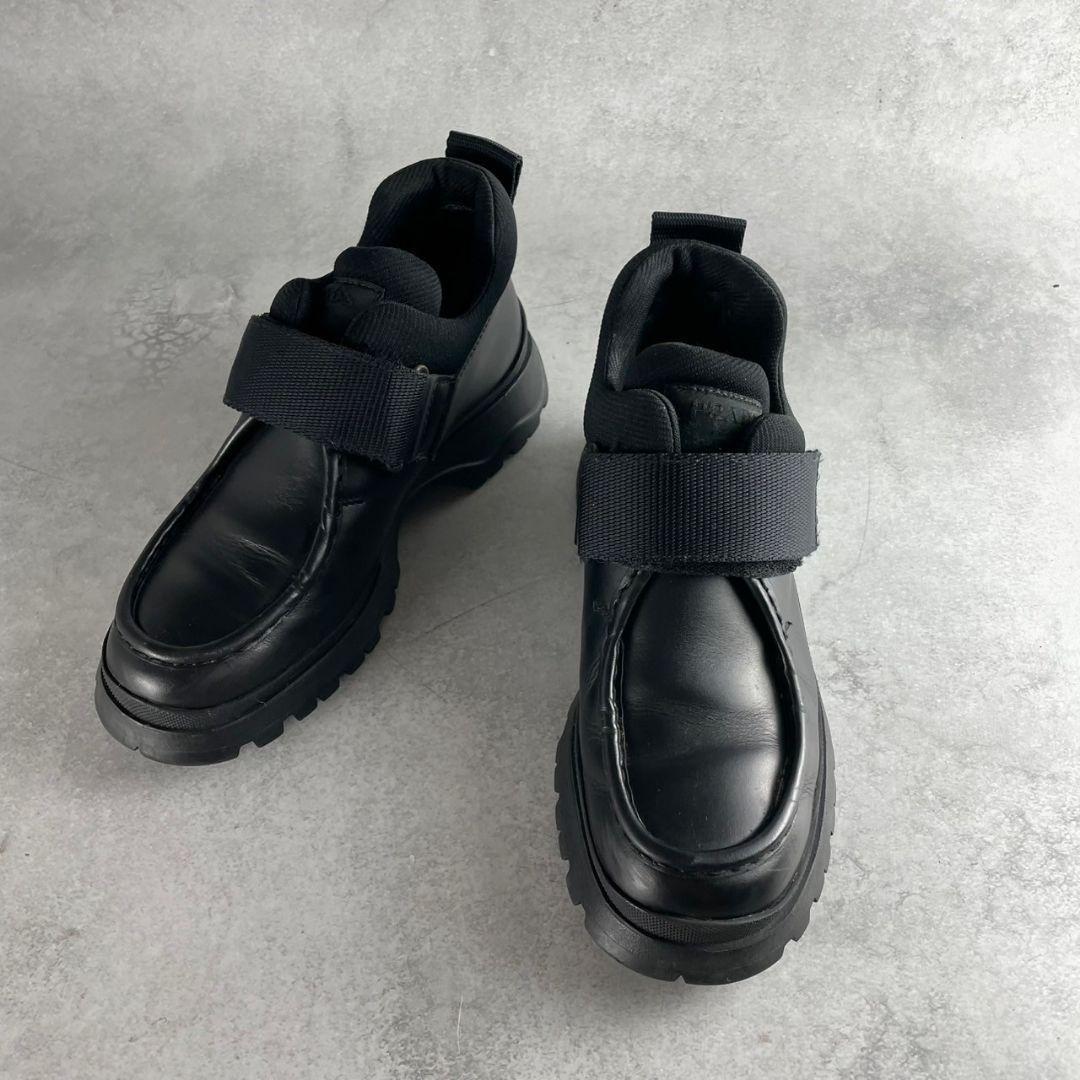 靴 PRADA archive velcro design shoes y2k