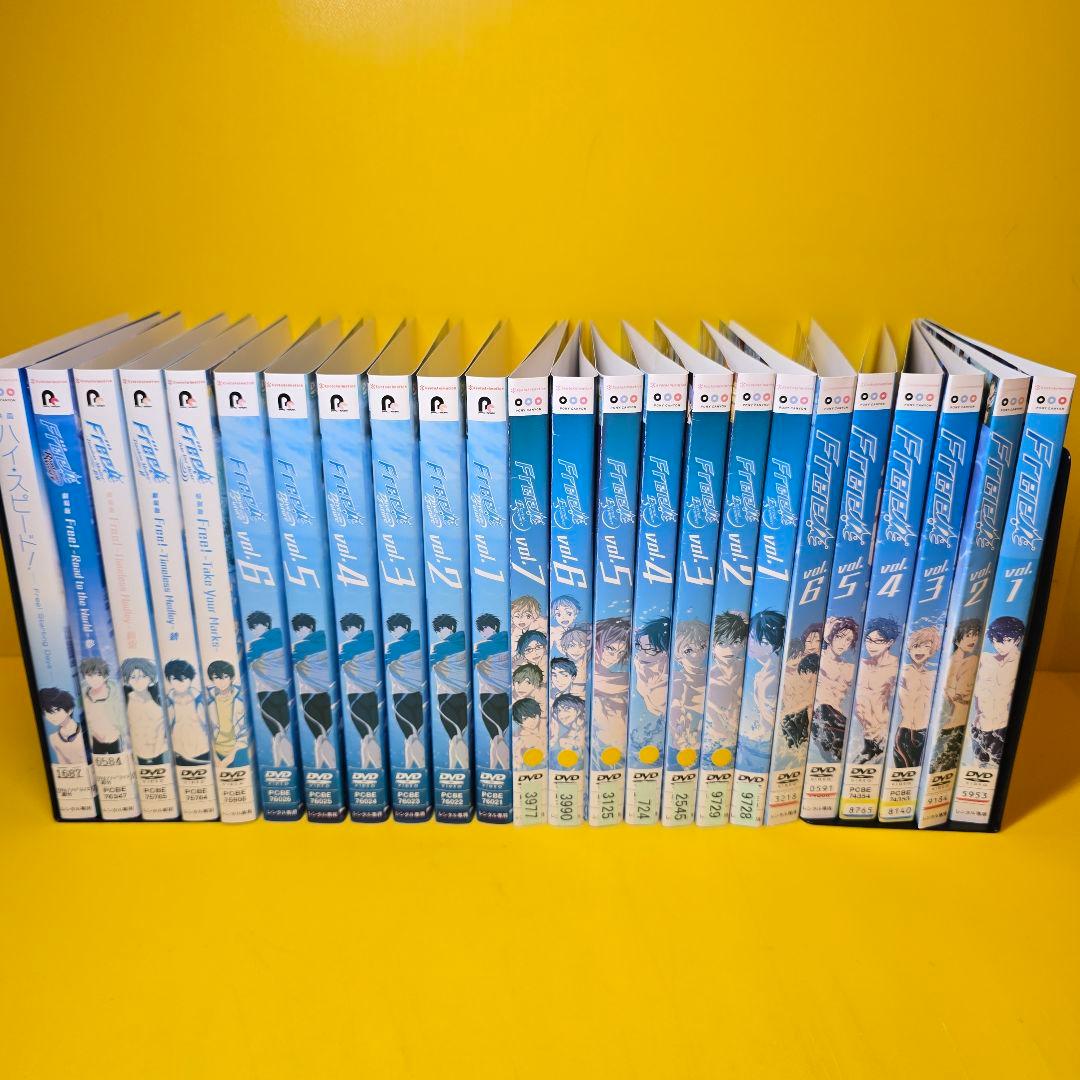 Free!　1期～3期+映画+劇場版+特別版　DVD全24巻セット