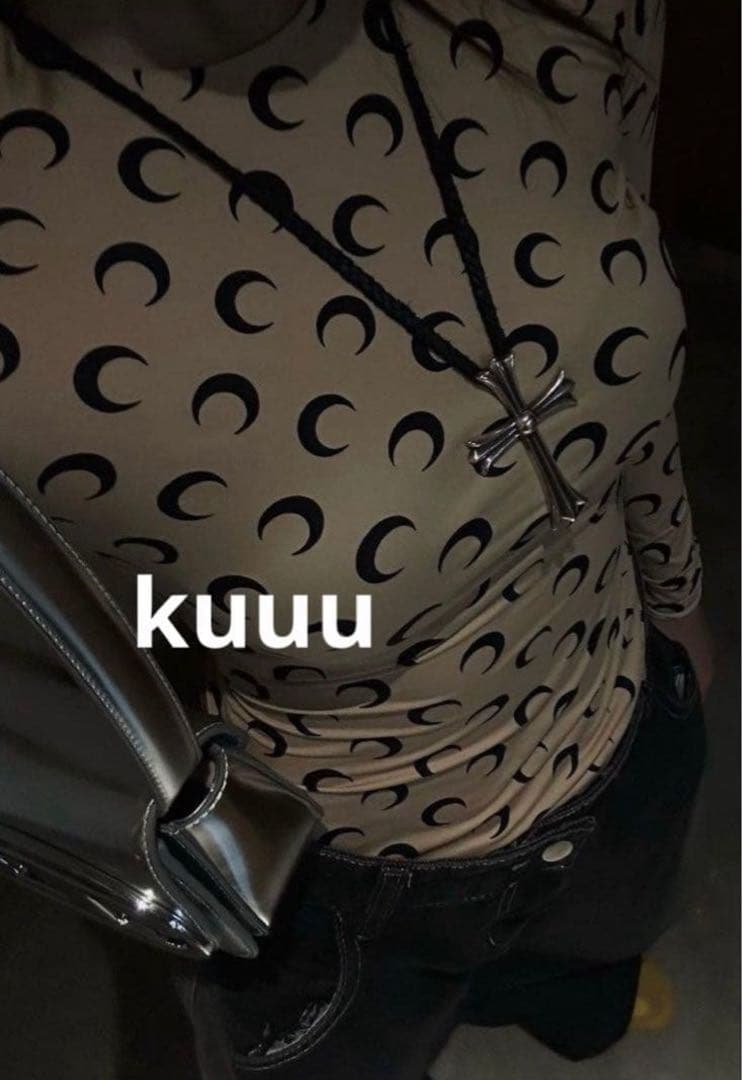 MARINE SERRE マリーンセル ホワイト　長袖 S