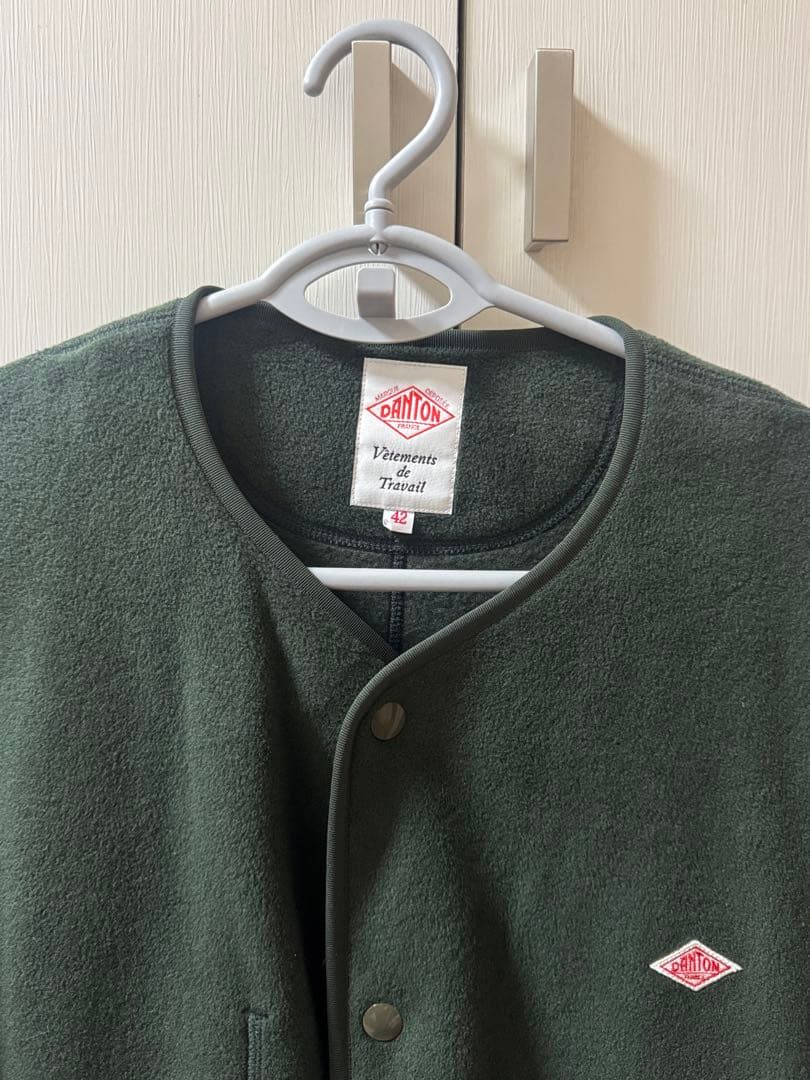 DANTON ダントン　フリースジャケット　カーディガン