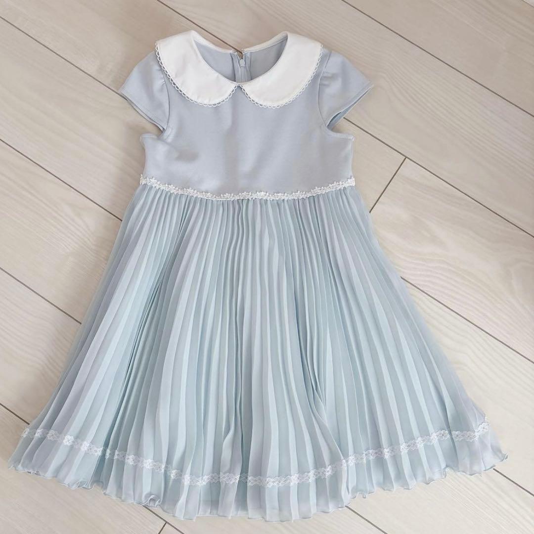 【美品】anyFAM ジャケット＋プリーツワンピース➕靴19cm➕ヘアゴム