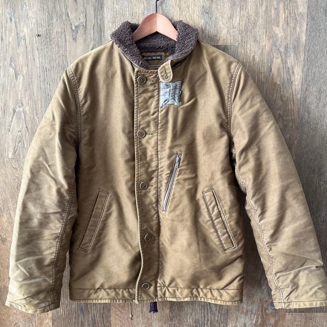 BLUEBLUE ジャーマンクロスデッキジャケット
