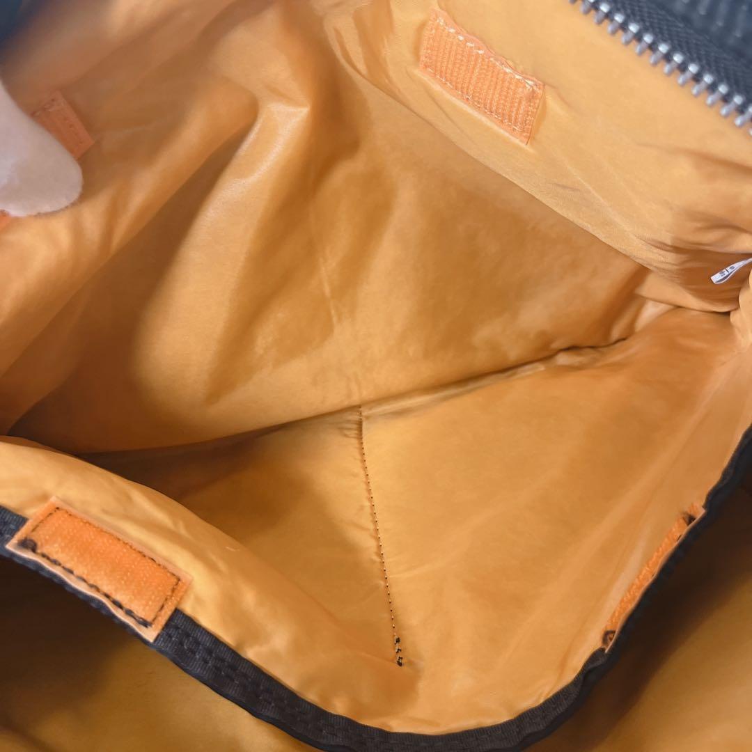 美品 ポーター タンカー XL 二層式 ショルダーバッグ ブラック 大容量 黒