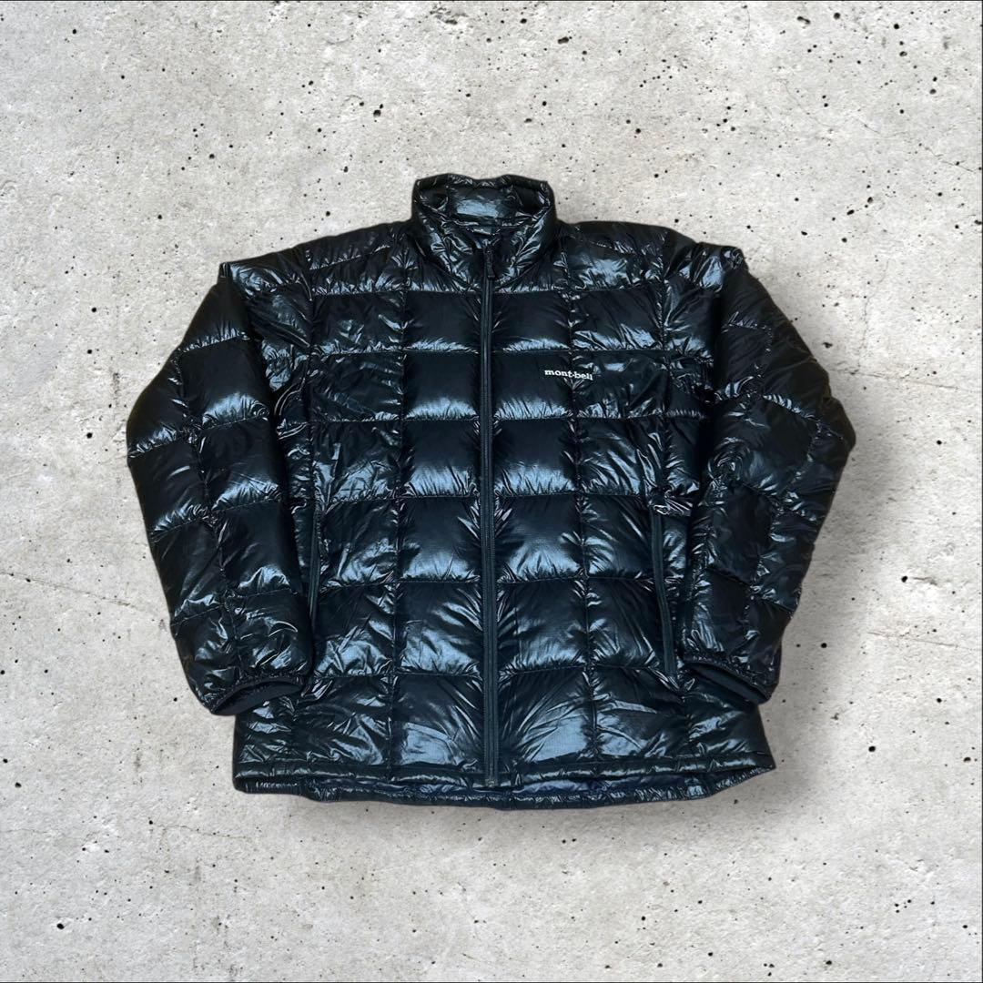 mont-bell モンベル　 スペリオダウンジャケット　ブラック　光沢