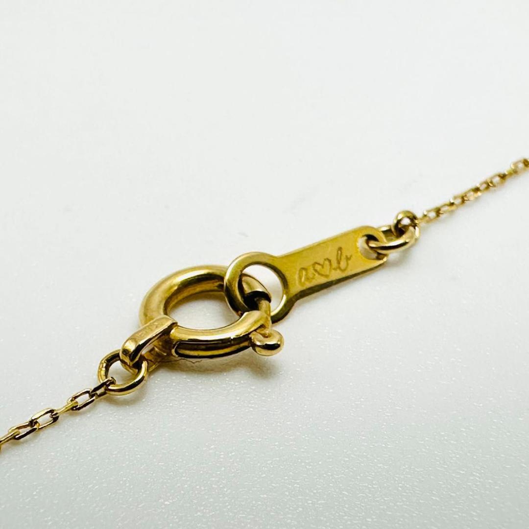 AHKAH ティア ネックレス　K18 ダイヤモンド　ゴールド　Au750