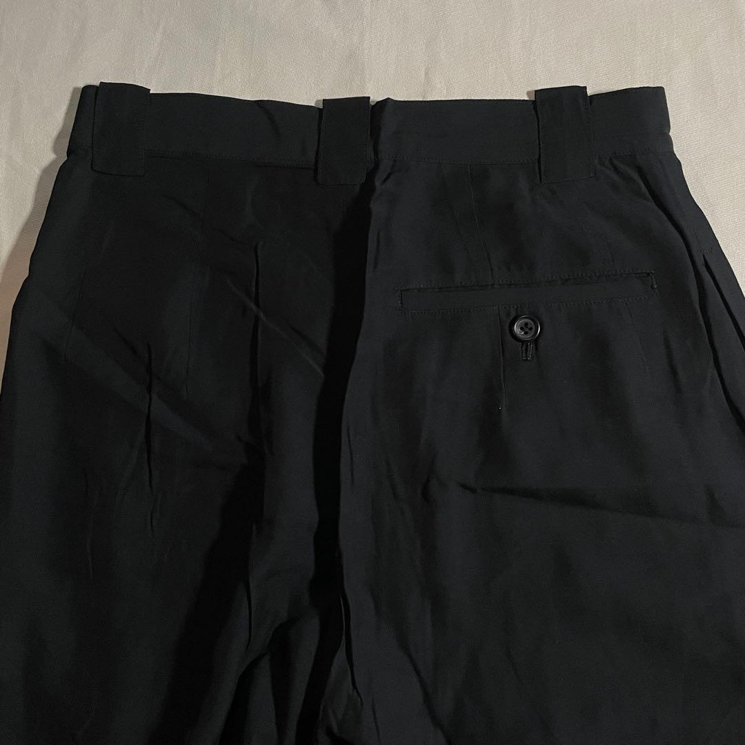 80s Y's Yohji yamamoto RAYON baggy スラックス