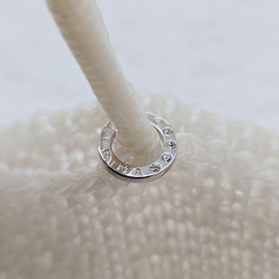 未使用級✨アンテプリマ ワイヤーバッグ ハンドバッグ トートバッグ スクエア 白