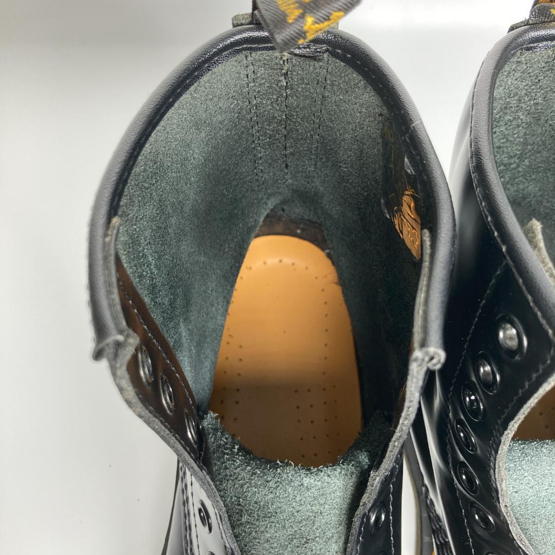 ドクターマーチン　1460 W　8ホールブーツ　スムースレザー　ブラック　黒