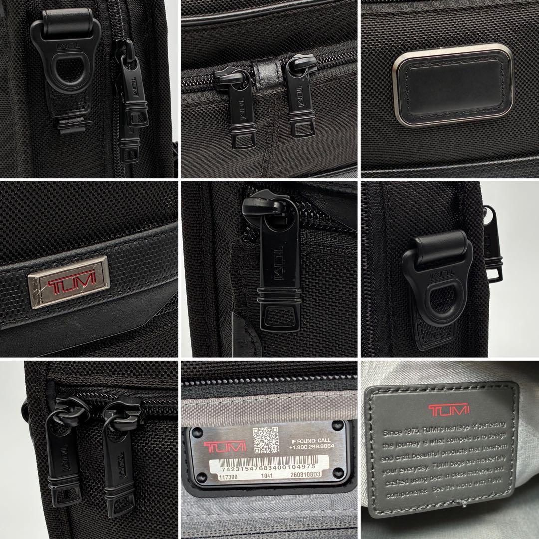 未使用に近い トゥミ 2way ビジネスバッグ アルファ3 大容量 A4可 黒