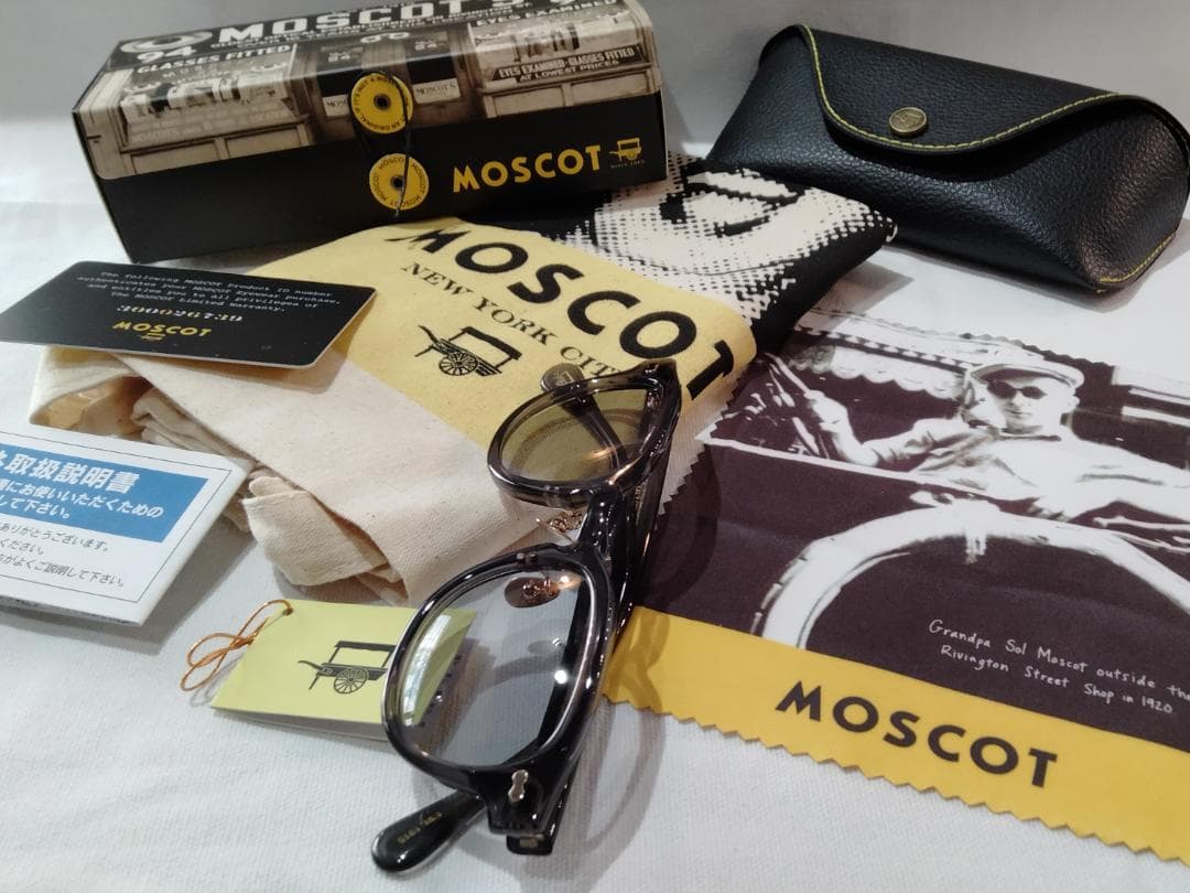 [正規店購入] MOSCOT レムトッシュ46㎜限定16th SMKGサングラス