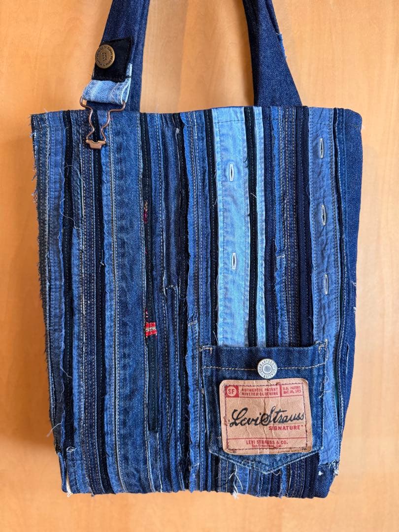 ●期間限定早割価格●SAYOCAFE、デニム再構築のオリジナルバッグ