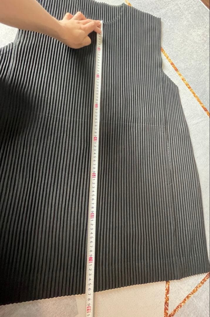 【極美品】HOMME PLISSÉ ISSEY MIYAKE プリーツベスト