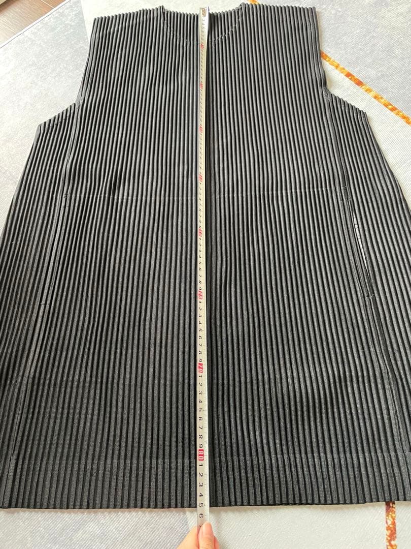 【極美品】HOMME PLISSÉ ISSEY MIYAKE プリーツベスト