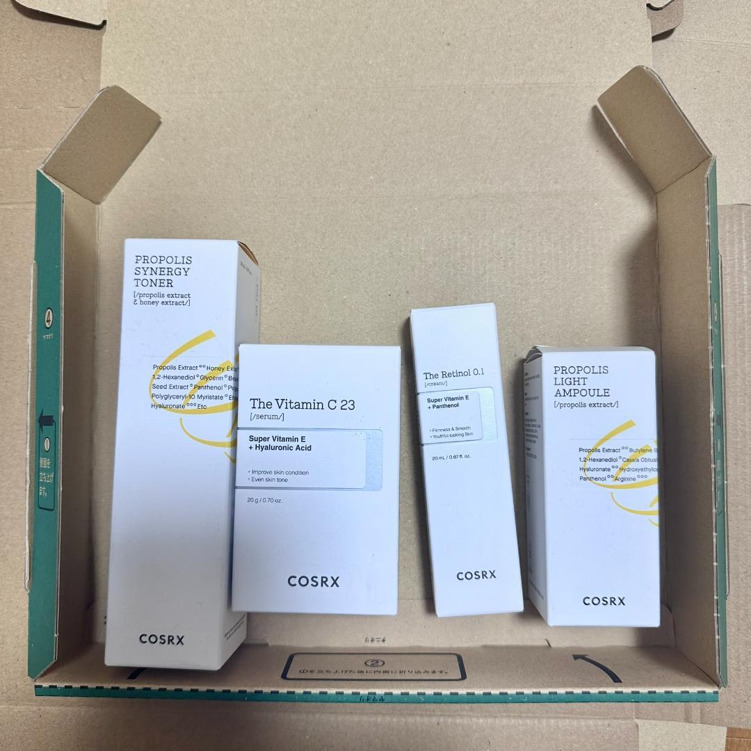 COSRX人気商品4点セット