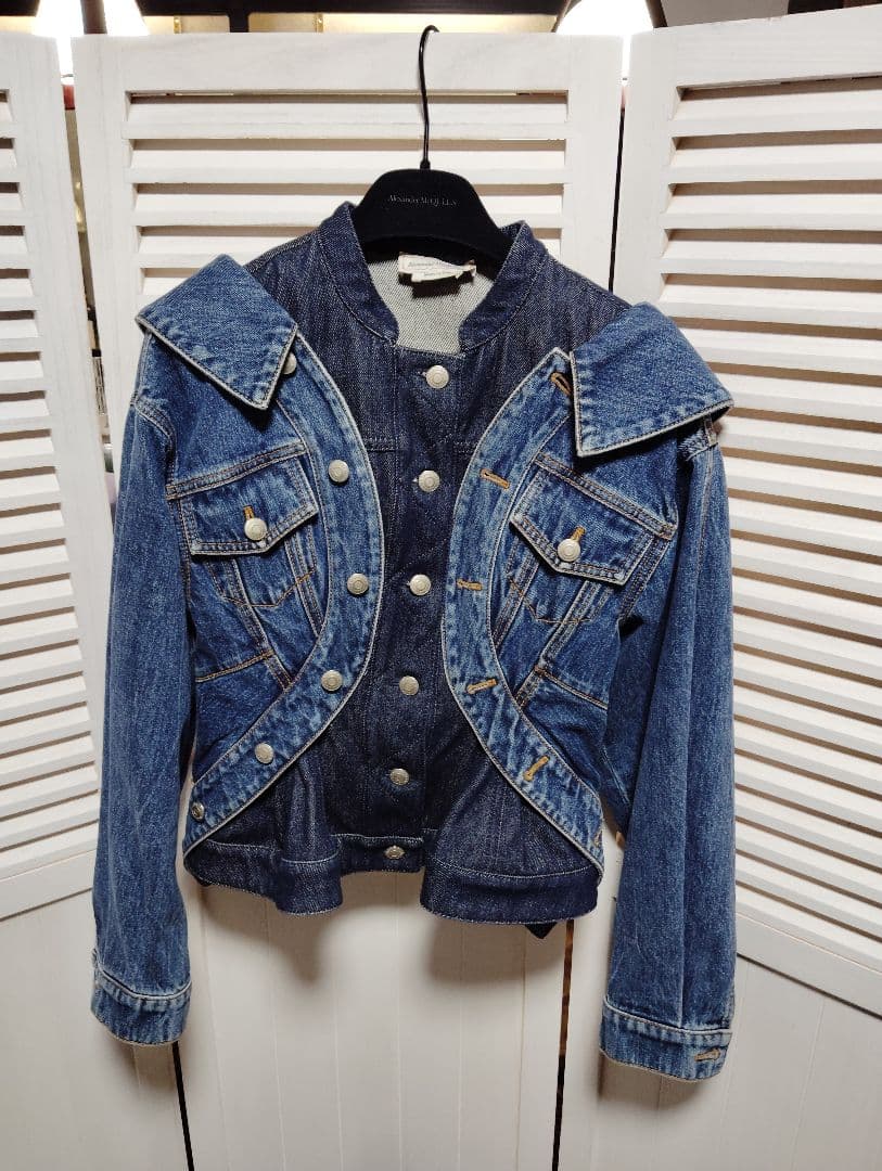 【美品】ALEXANDER McQUEEN　デニム　Gジャン