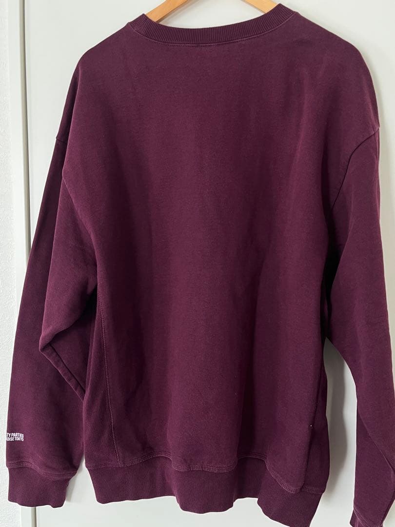 ワコマリア × カーハートWIP コラボスウェット ボルドー XL
