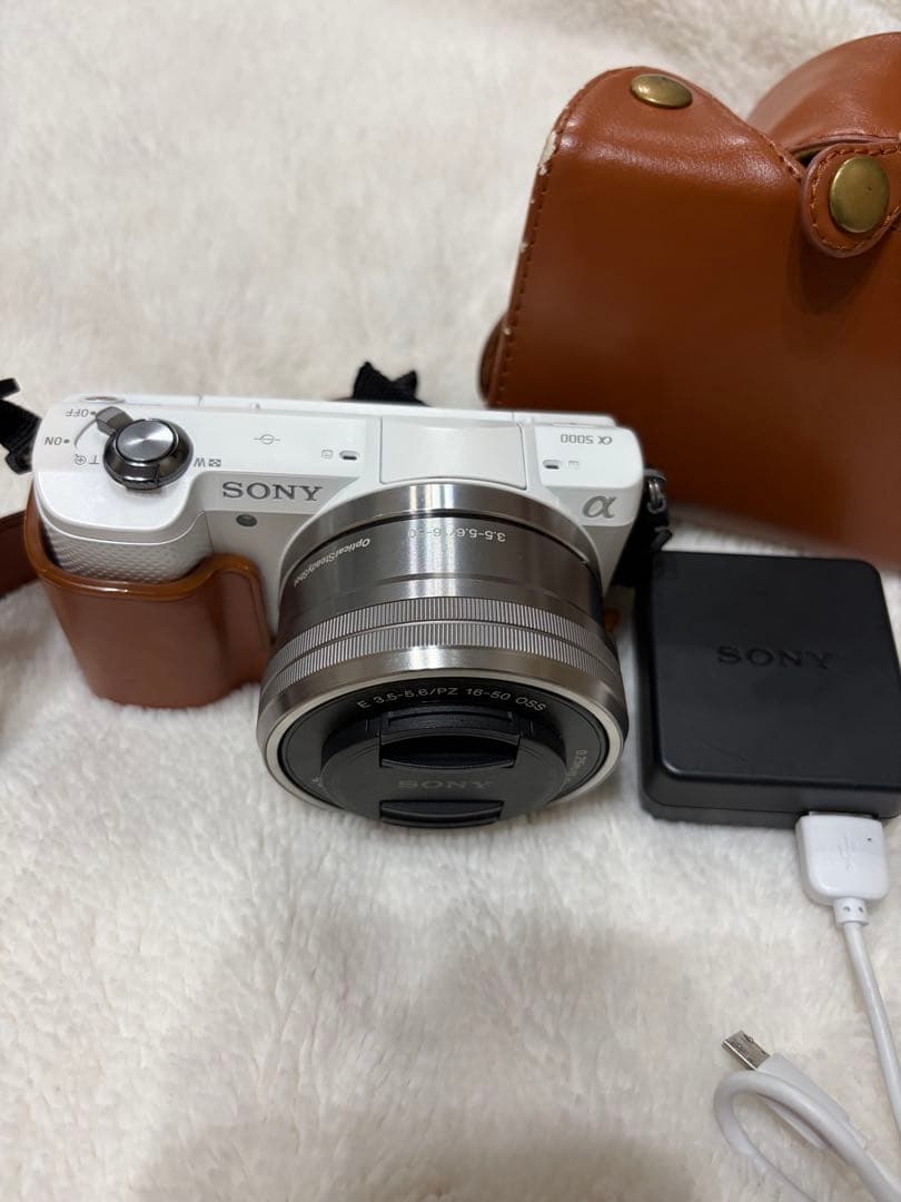 【ジャンク】SONY α ミラーレスカメラ 16-50mm α5000 ソニー