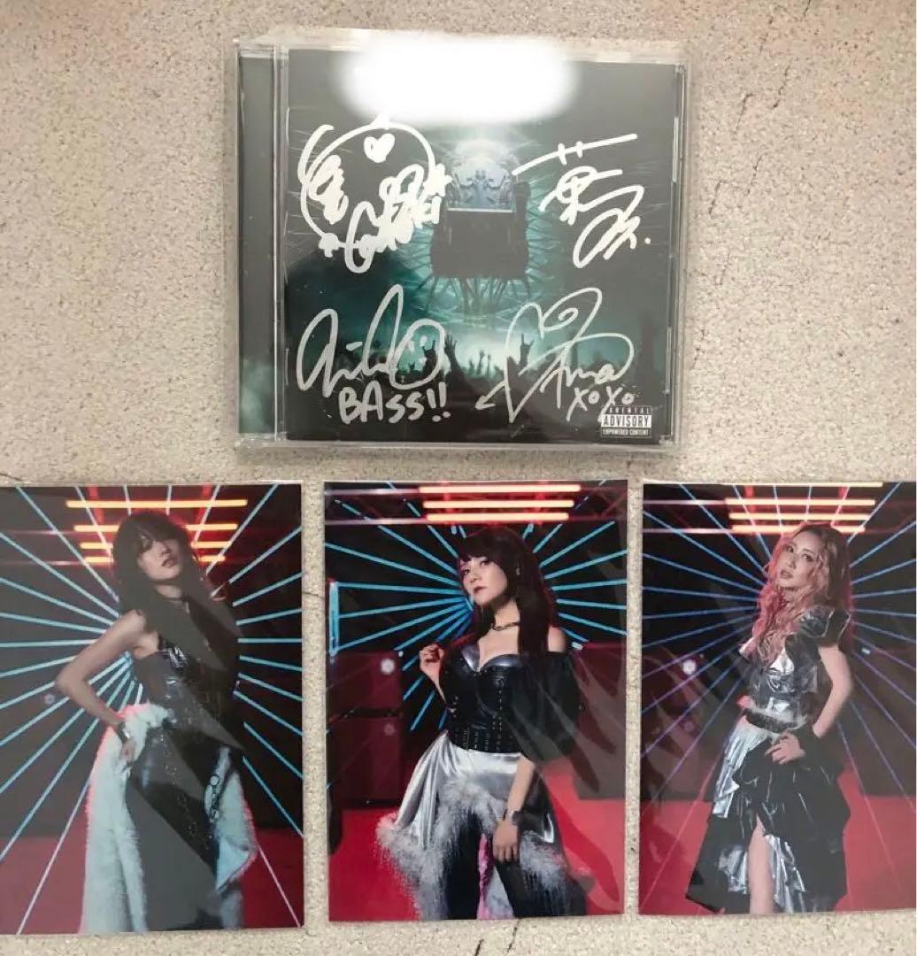 Zilqy Vacant Throne サイン入りCD➕ポストカード