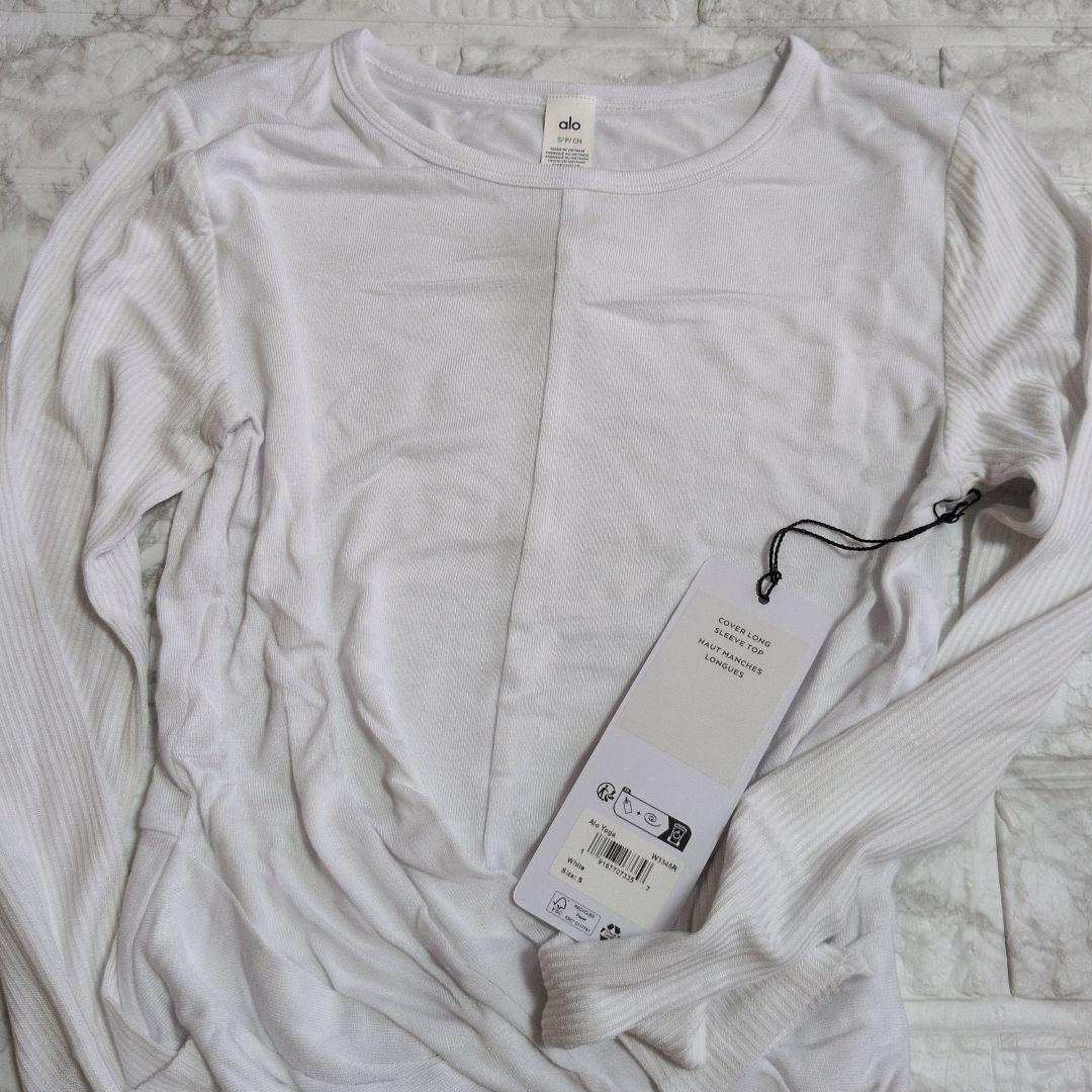 Alo COVER LONG SLEEVE TOP カバーロングスリーブトップ