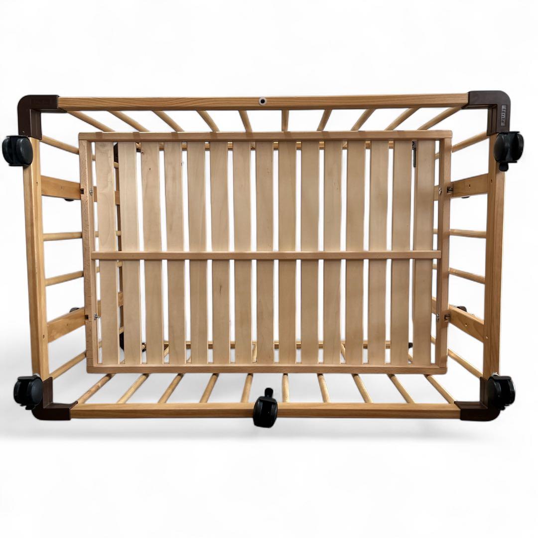 farska ミニジョイントベッド NEO キャスター付き 木製ミニベビーベッド