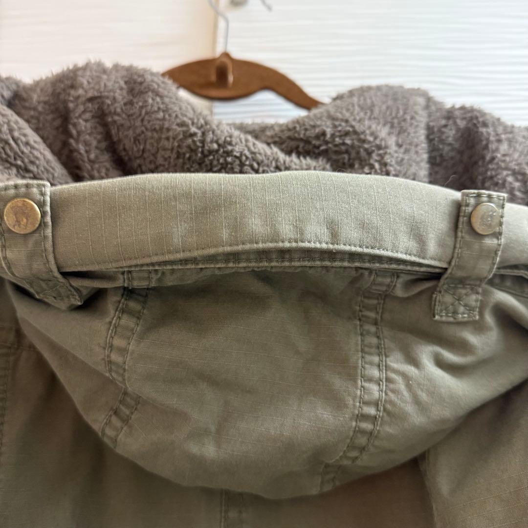 Burberry blue label 38 モッズコート フード付き