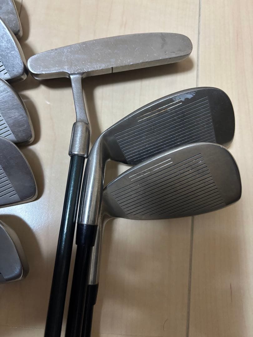 ゴルフクラブメンズフルセット　バッグ付き初心者、練習用　右利き