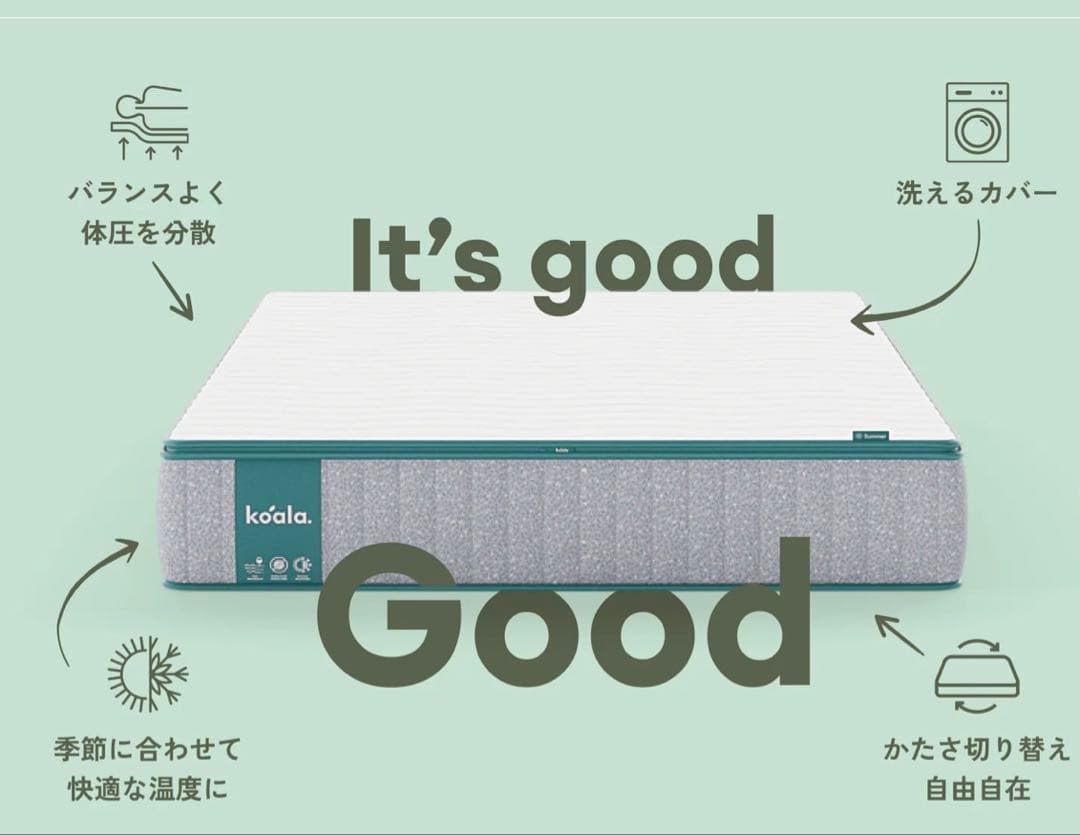 コアラマットレスプラス　plus クイーン　　koala