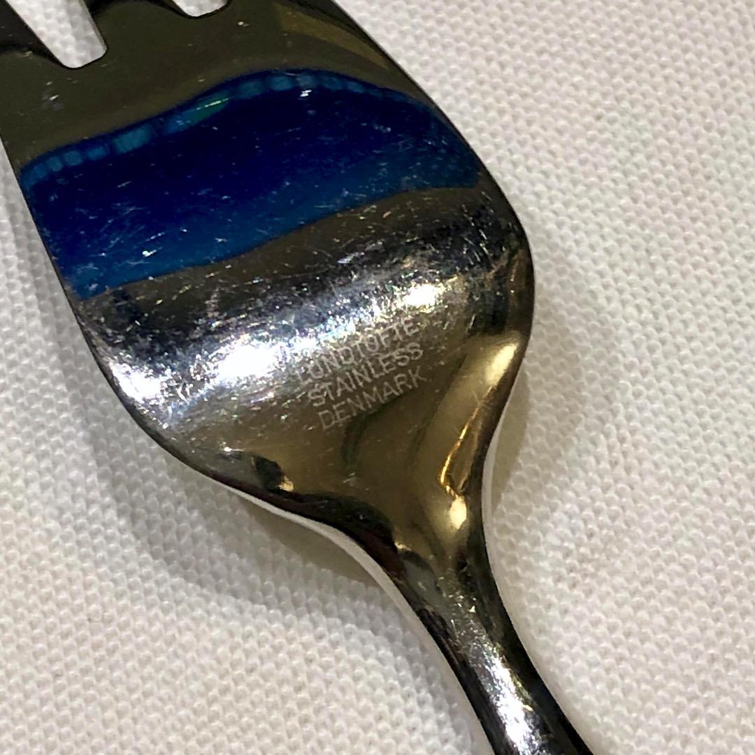 北欧ヴィンテージ★「ルンドトフテ社、ティアス・エックホフ」のカトラリーセット