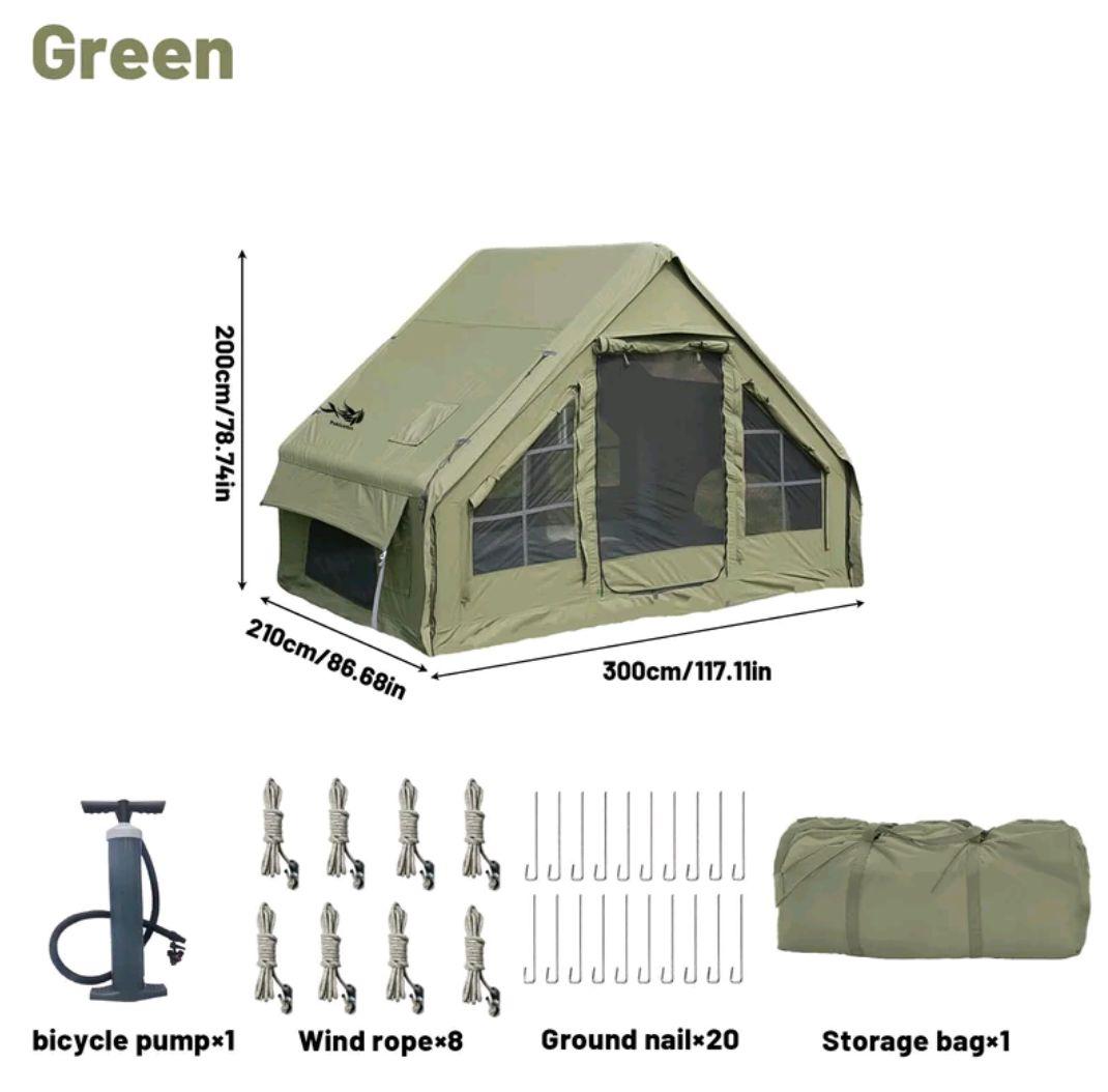 Pakicetus（パキケトゥス） エアテント／グリーン