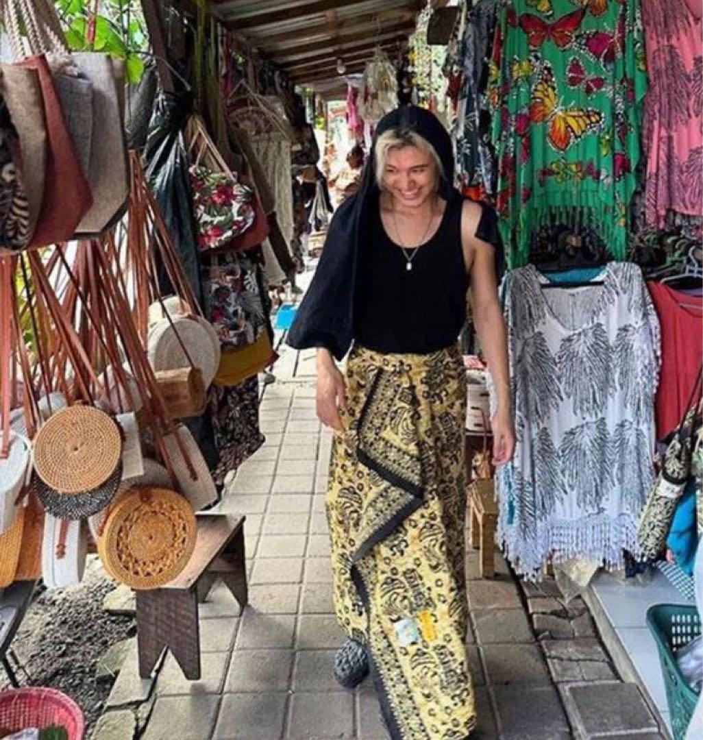 【ちびすけ】　インドネシアバティック　ハンドメイド　2点　藤井風