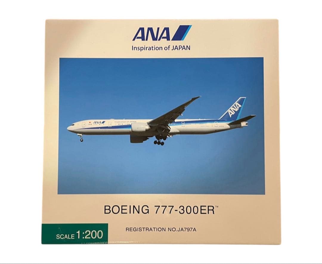 航空機・ヘリコプター ANA 777-300ER 1/200