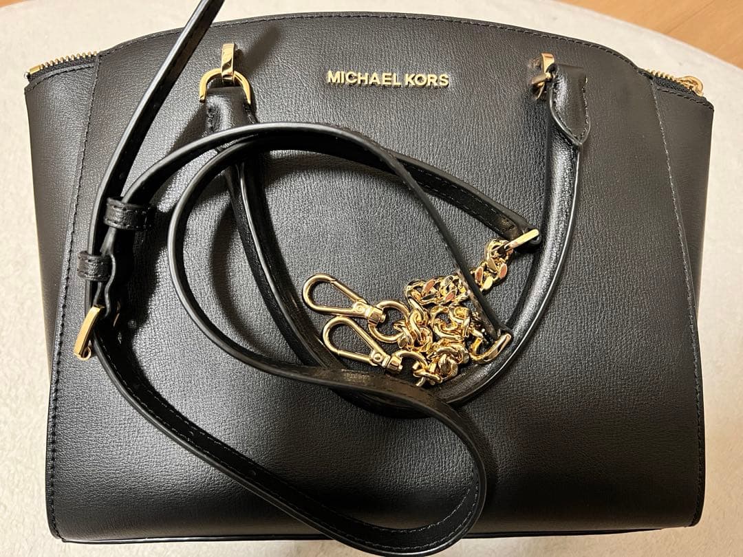 マイケルコース　バッグ　黒