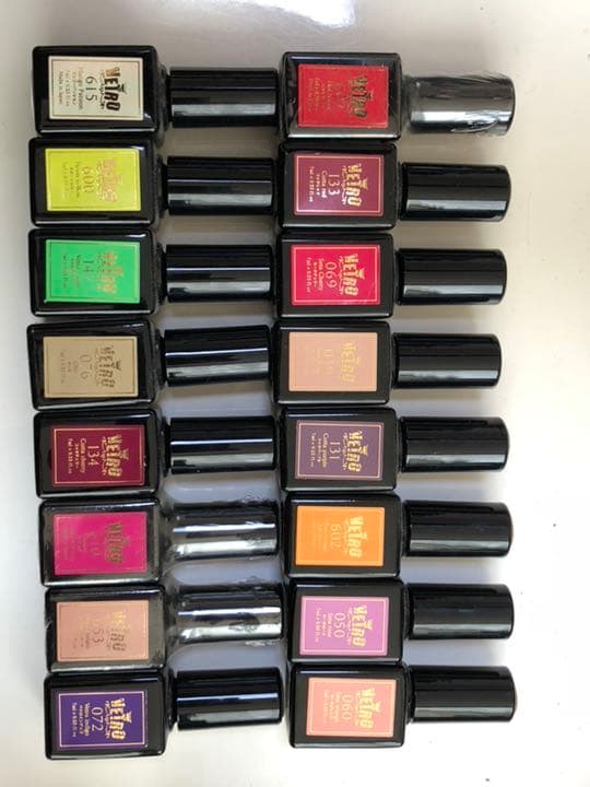 ベトロカラージェルポリッシュタイプ16色