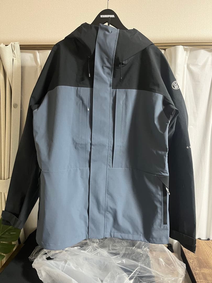 アンファッジ ボードウェア GENTLE JACKET XXL ブルー/グレー