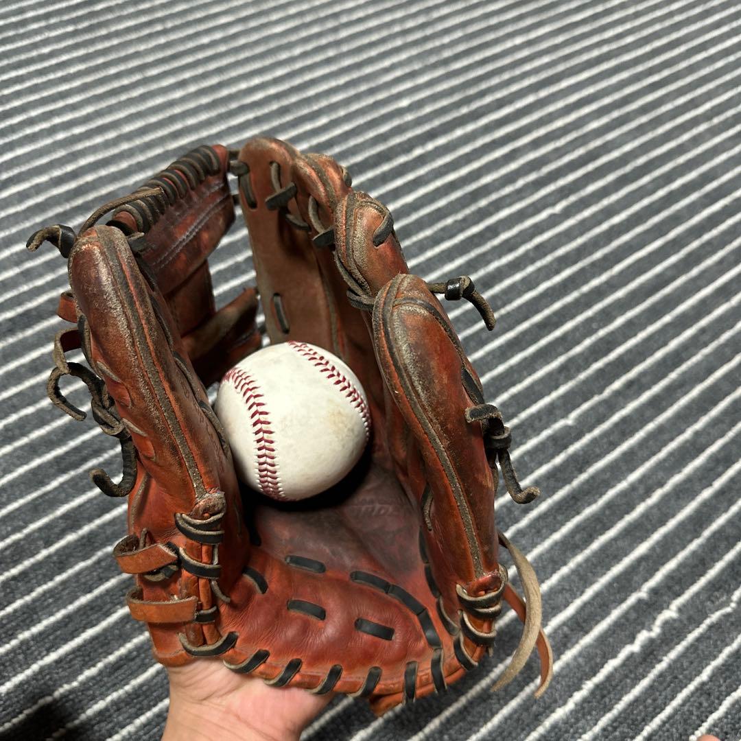 ミズノ 硬式グローブ ブラウン