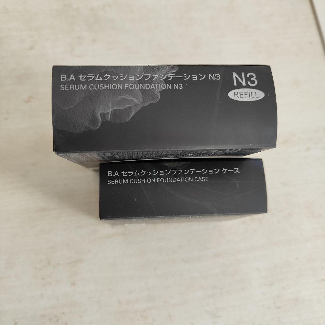 B.A セラムクッションファンデーション N3 ケースとパフ付き