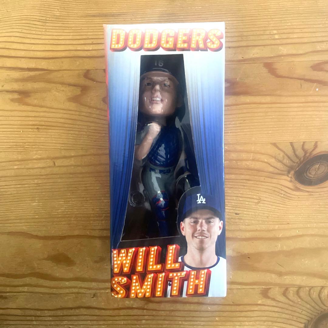 ドジャーズ　ウィルスミス　フィギュア　非売品　WILL SMITH