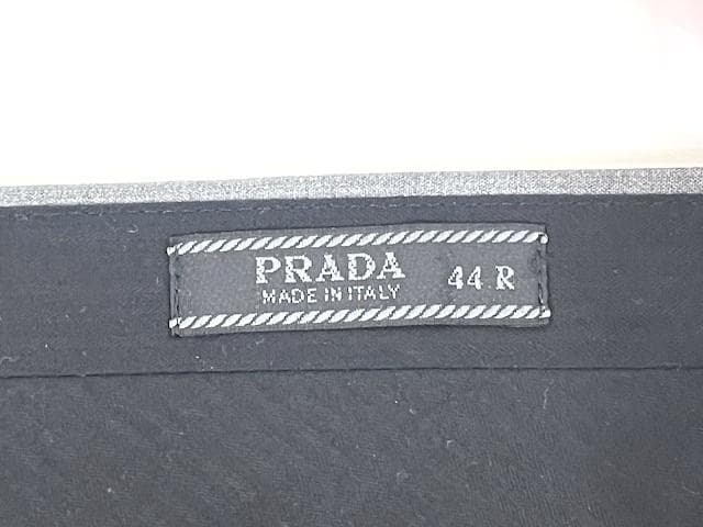 定価70万!最高級モデル プラダ PRADA ウールギャバジンセットアップスーツ