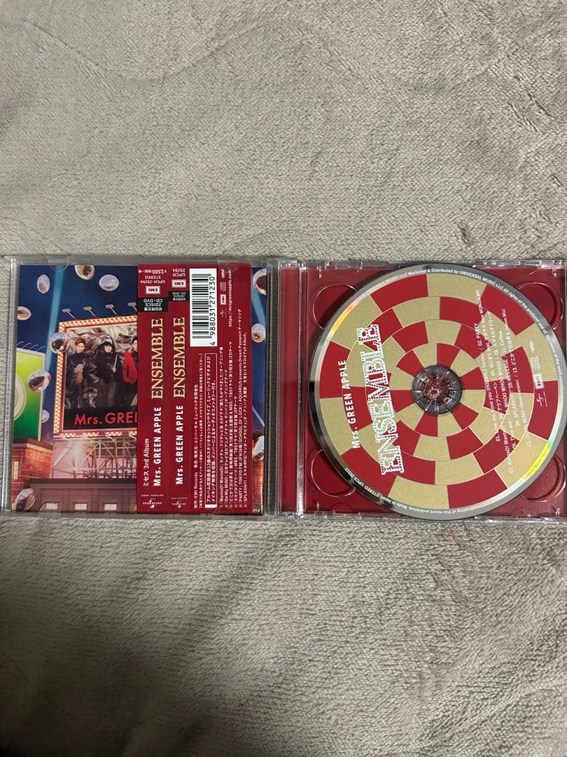 【正規品】初回限定版ENSEMBLE Mrs. GREEN APPLE 帯付き