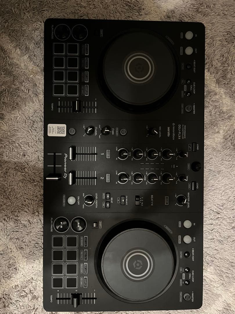 Pioneer DDJ-FLX4とQUINTETヘッドフォン