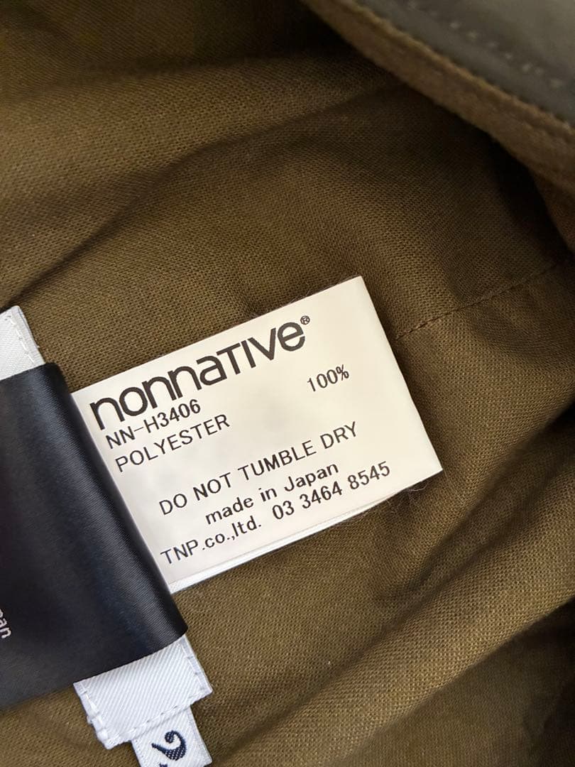 nonnative HIKER HAT WEATHER Cubetex® 緑